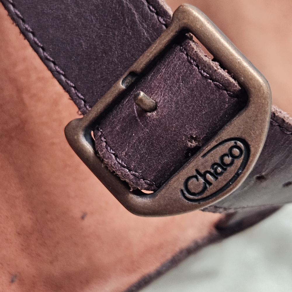 Chaco Fallon Strappy Sandals In Java Leather Sz 8… - image 7